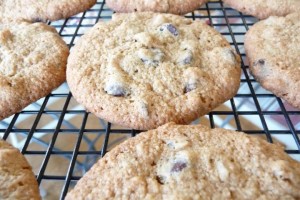 Almond Chocolate Chip Cookies